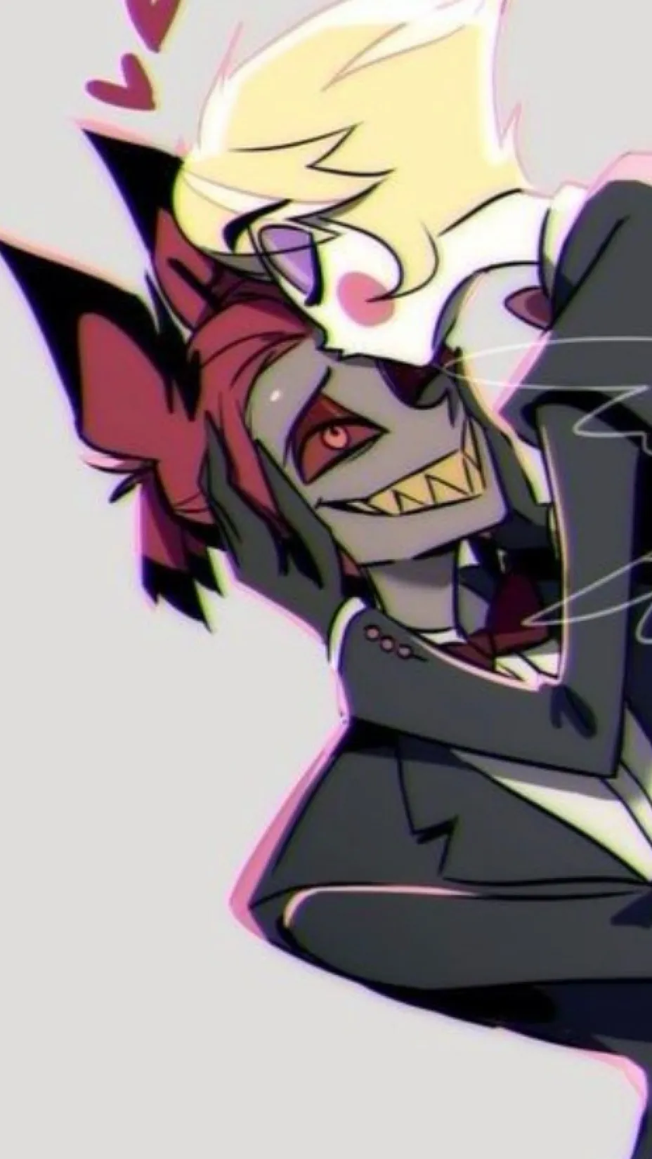 ai character: Radioapple groom background
