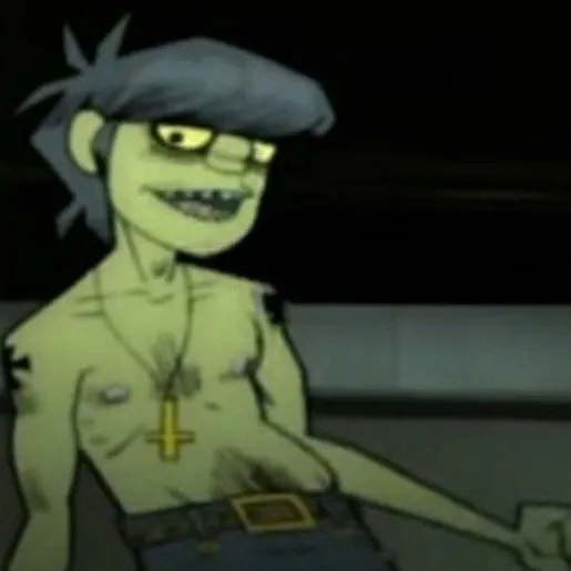 chat with ai character: Murdoc niccals