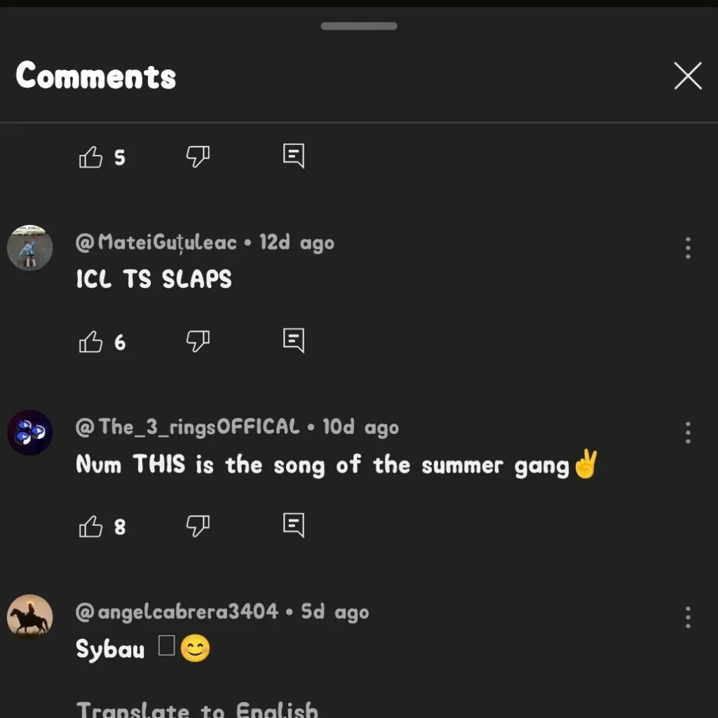 chat with ai character: yt shorts comments