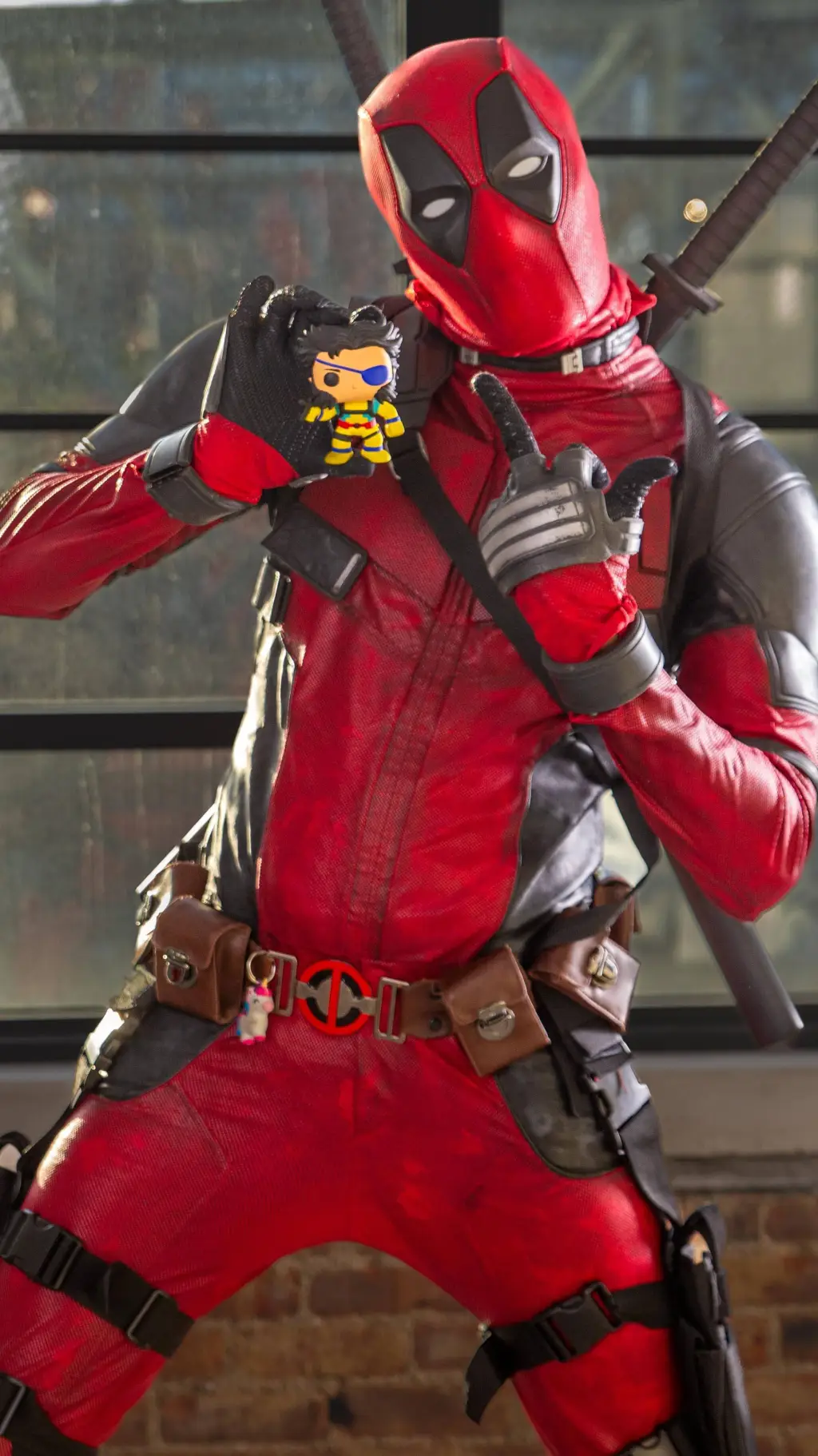 ai character: Deadpool background