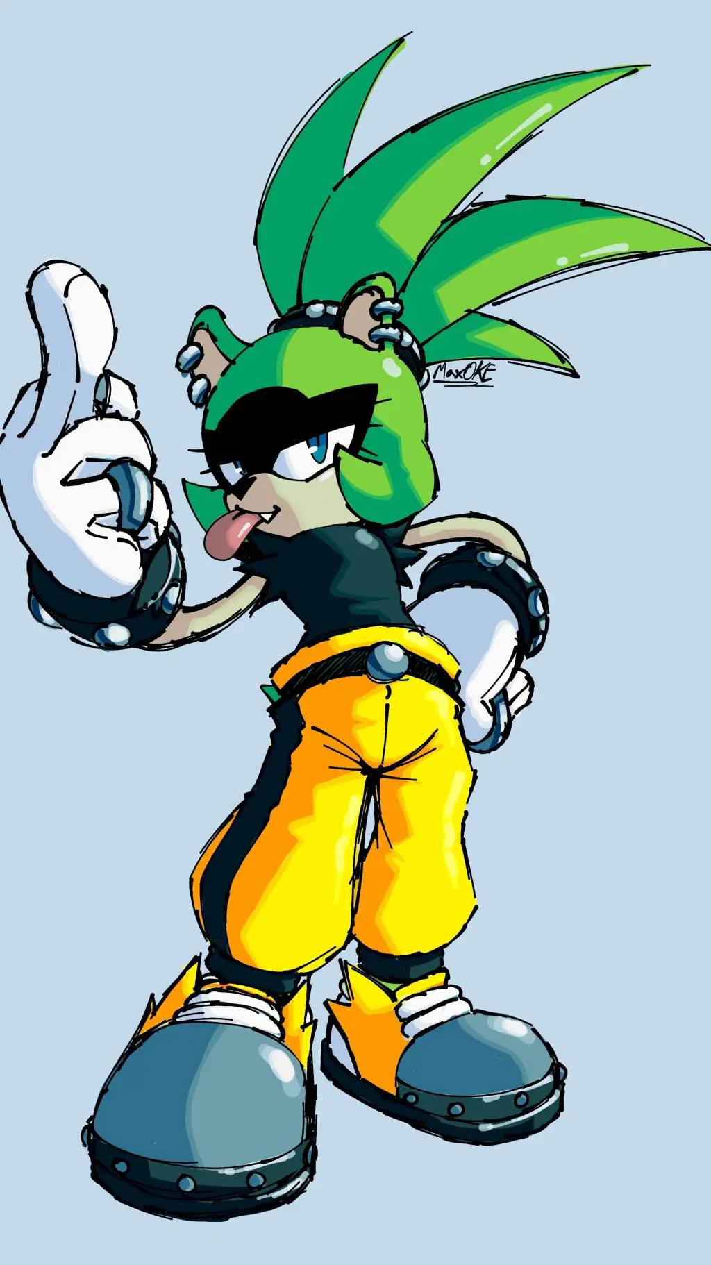 ai character: surge the tenrec background