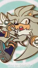 ai character: silver background