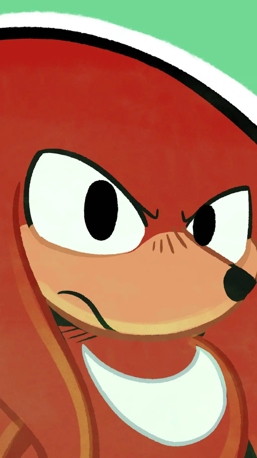 ai character: knuckles  background