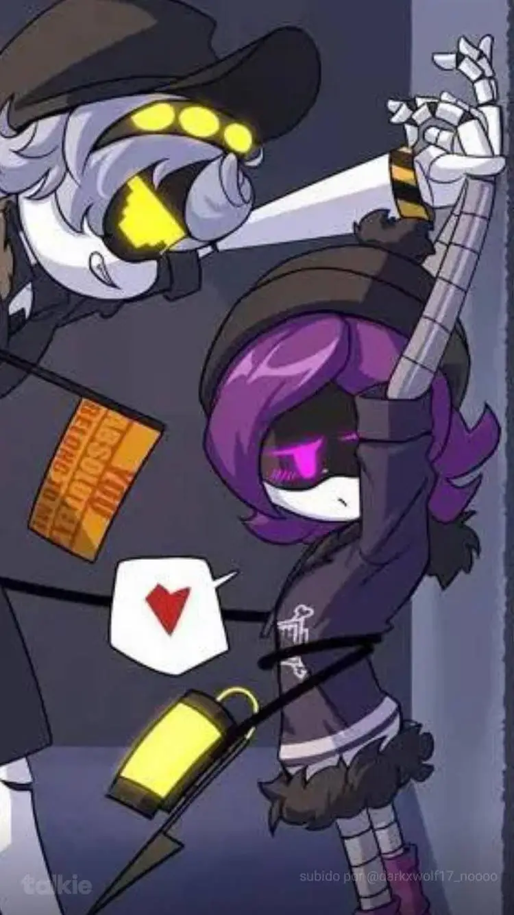 ai character: N x Uzi background