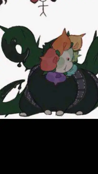 ai character: Dandy turns baby background