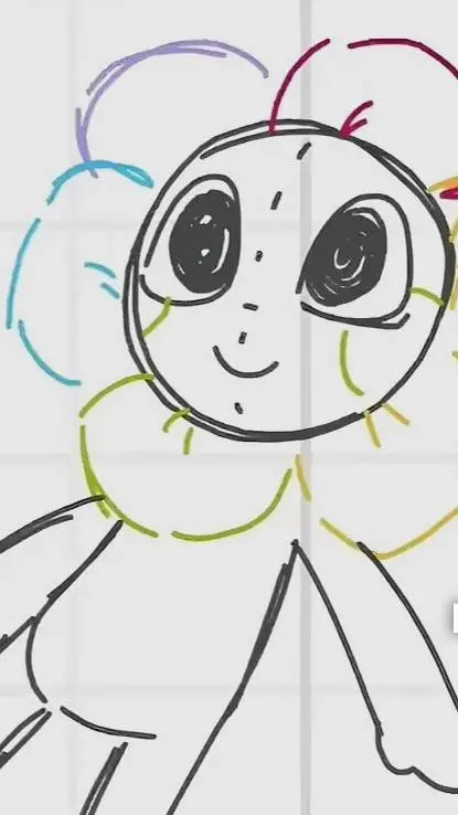 ai character: Dandys lose tooth background