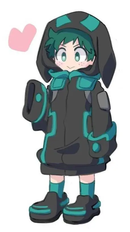 ai character: •Deku• background