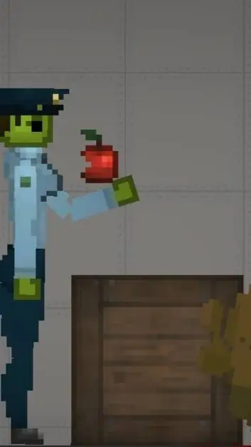 ai character: melon woman 🚔 background