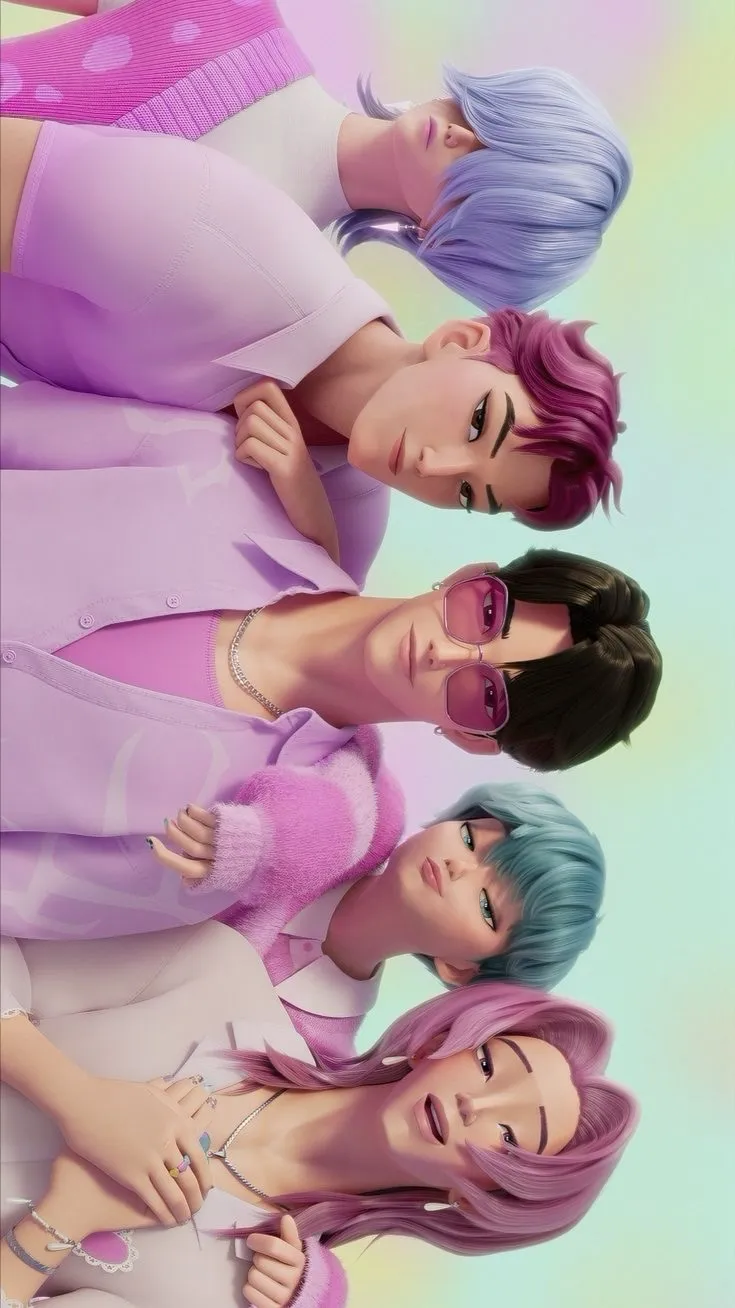 ai character: Saja boys background