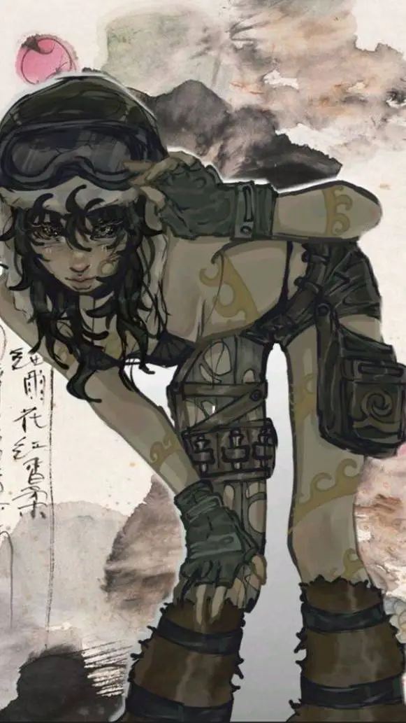 ai character: мизуки background