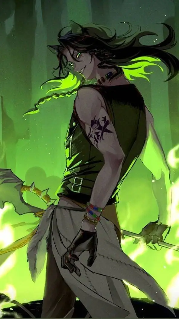 ai character: шрам background