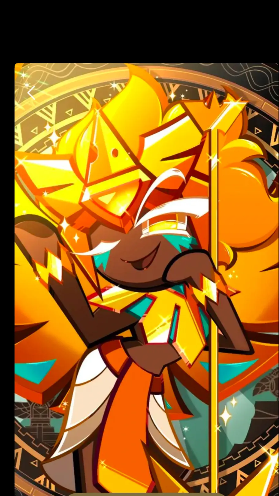 ai character: GoldenCheeseCookie background
