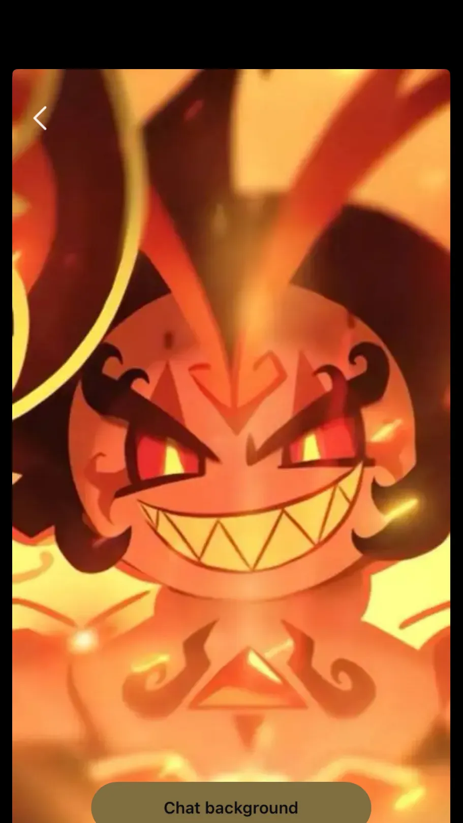 ai character: BurningSpiceCookie background