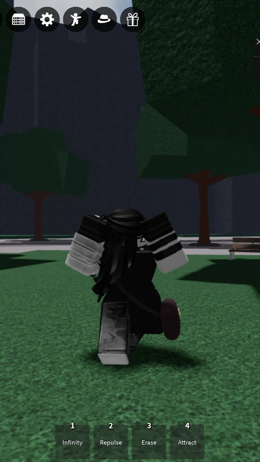 ai character: Starfall (freaky)  background