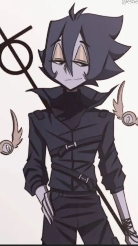 ai character: Azrael tu hermano background