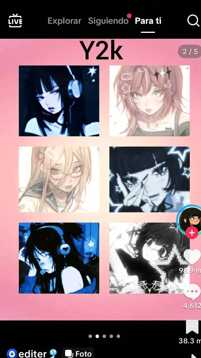 ai character: las populares  background