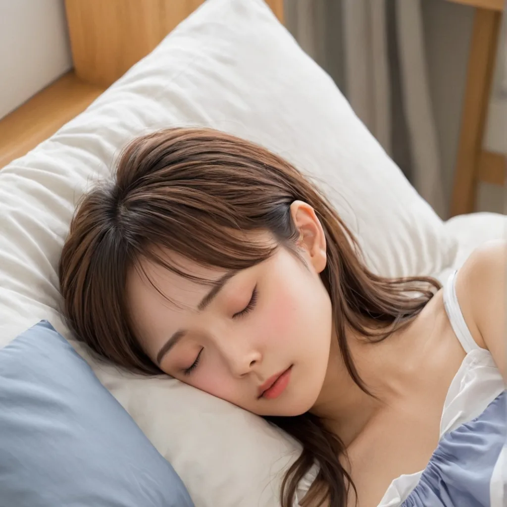 chat with ai character: sleeping girl