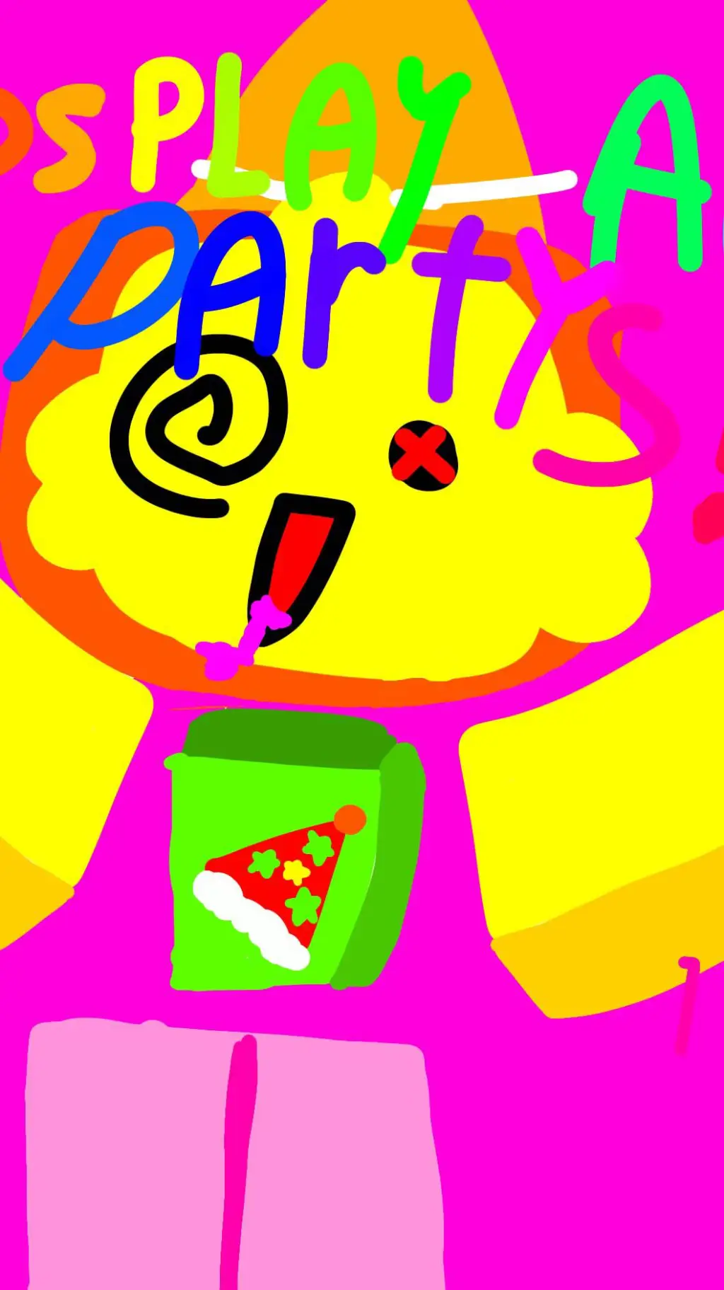 ai character: pijamada de ocs background