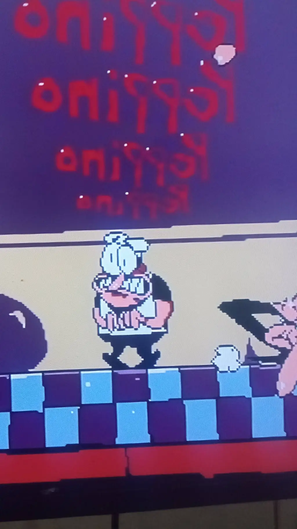 ai character: scary background