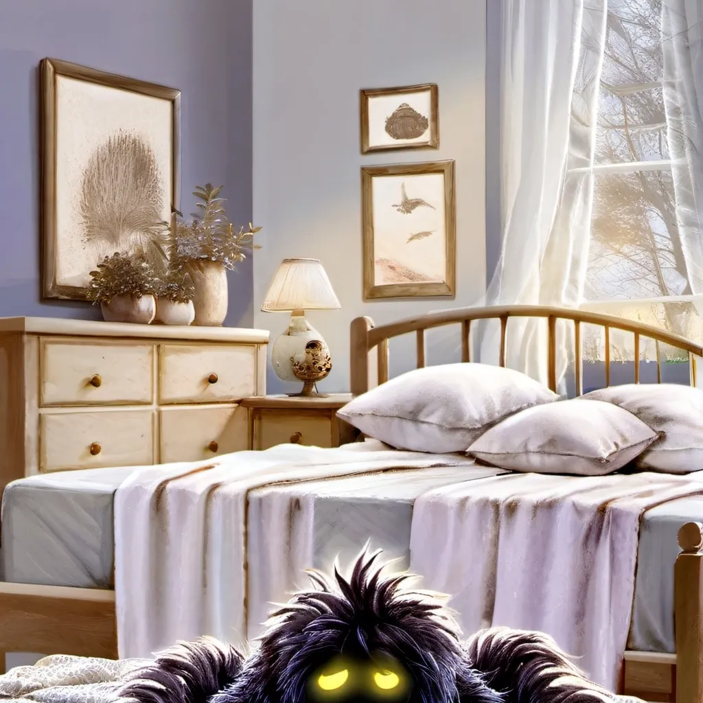 chat with ai character: bed monster 
