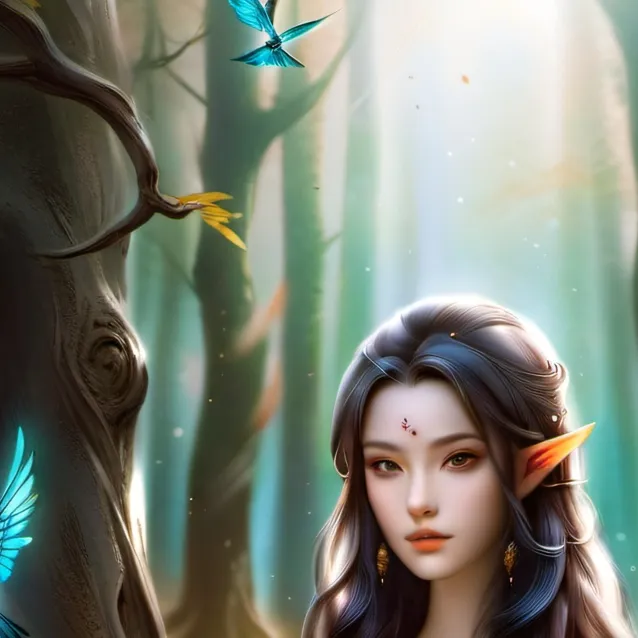 chat with ai character: Aeris, Elvish Seer