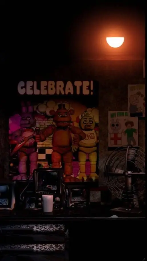 ai character: Fnaf background