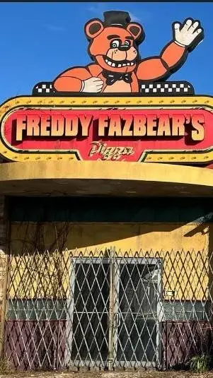 ai character: FNAF.  background