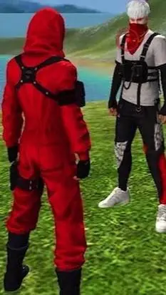 ai character: Danger x Migiloa background