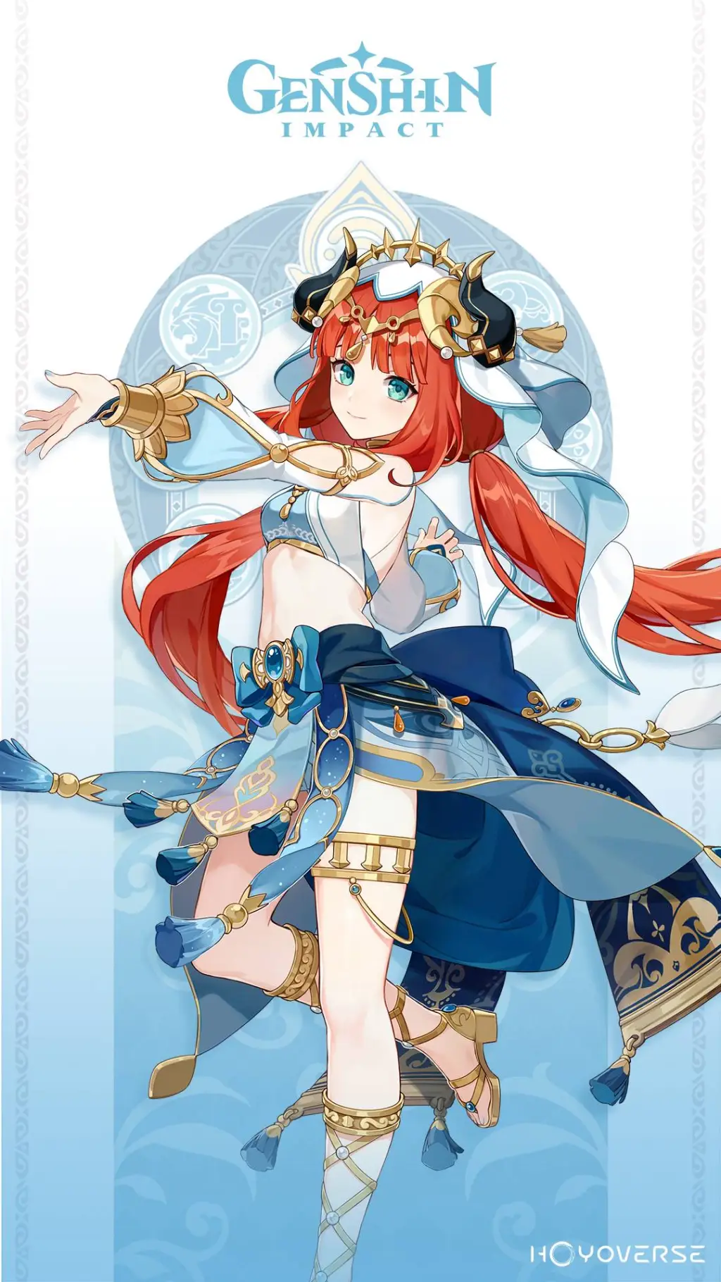 ai character: Nilou background