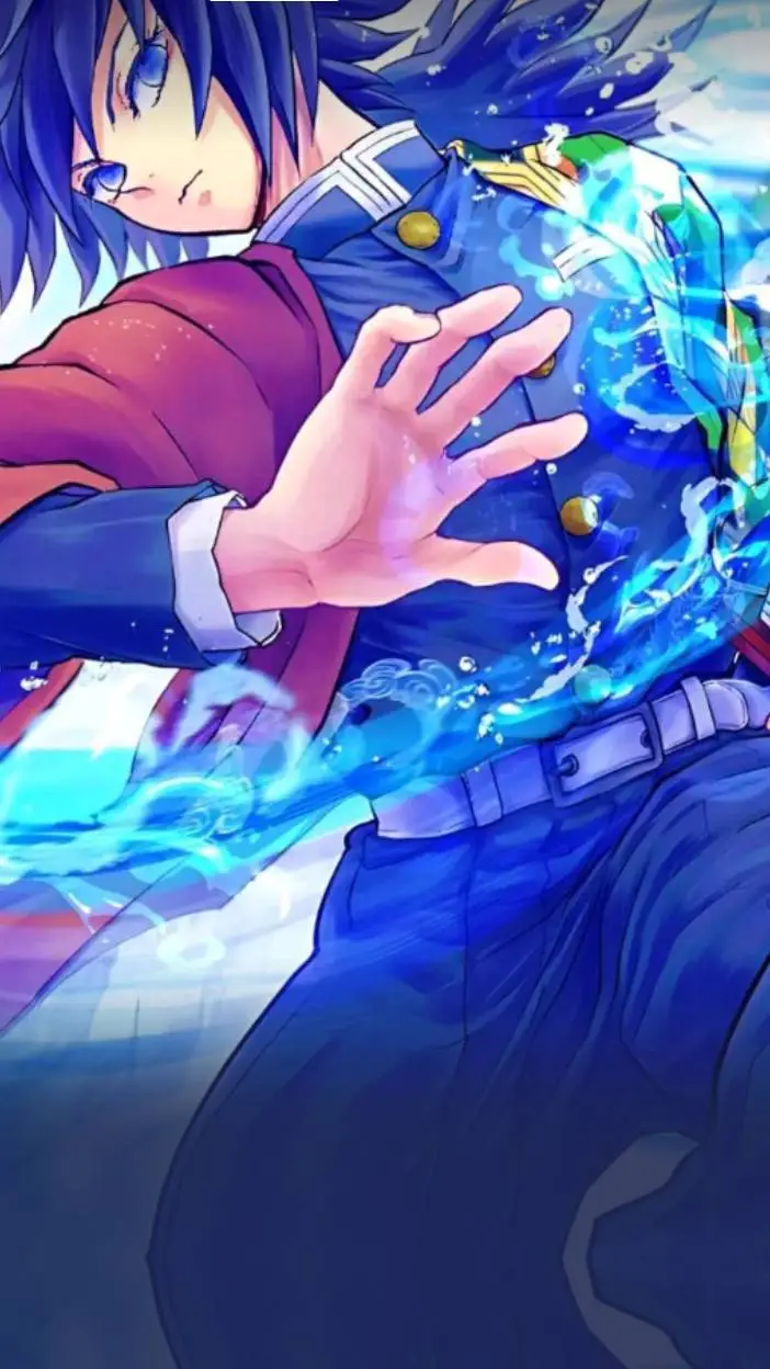 ai character: tomioka giyu background