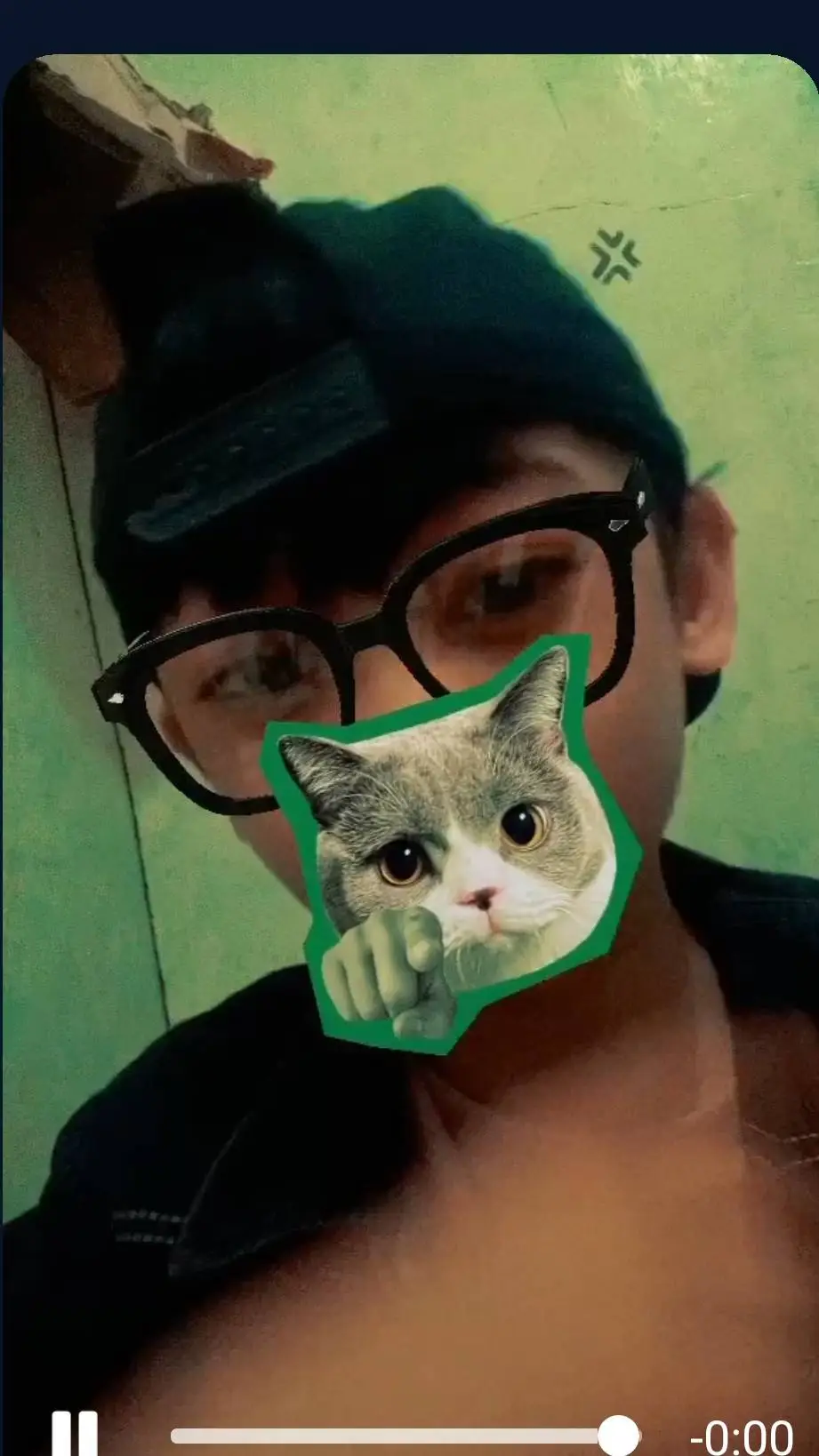 ai character: this is meee background