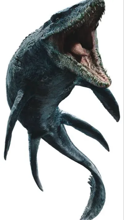 ai character: Jurassic mosasurus background