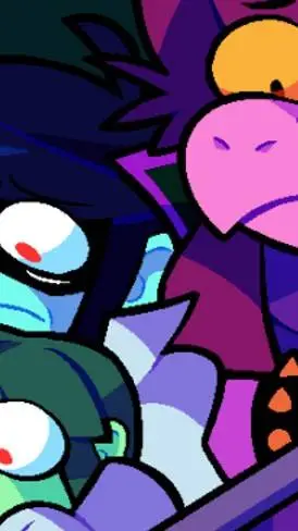 ai character: frisk and fun gang background