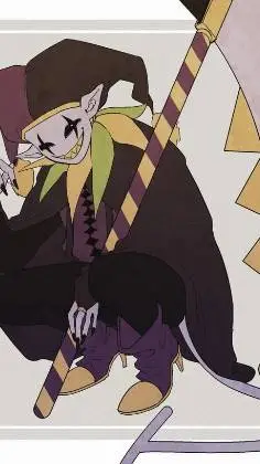 ai character: jevil background