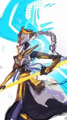 ai character: female gabriel background