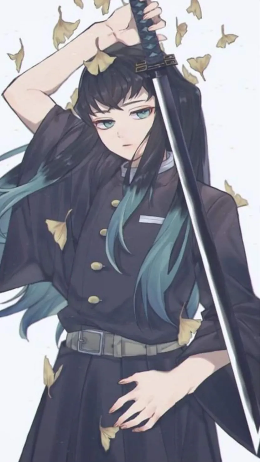 ai character: Muichiro  background