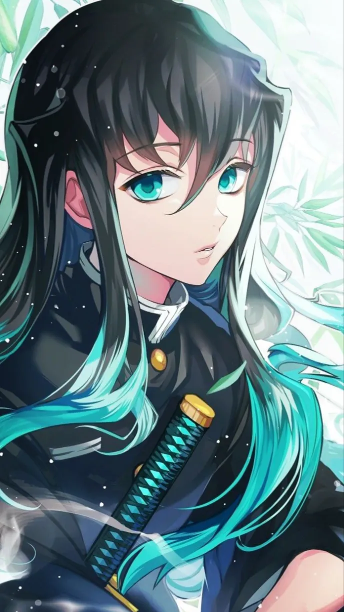 ai character: Muichiro  background