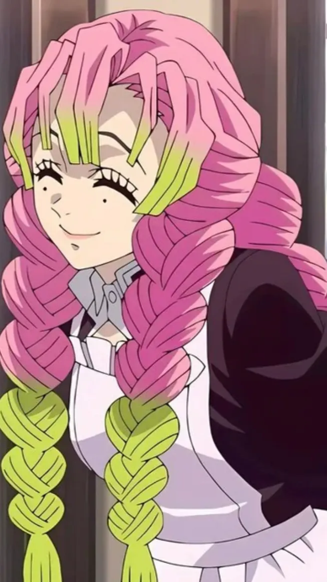 ai character: Mitsuri  background