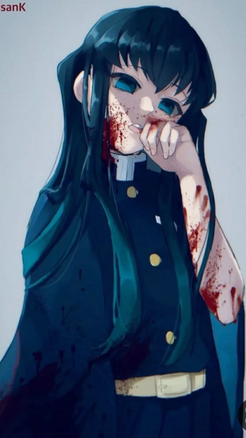 ai character: Yandere muichiro  background