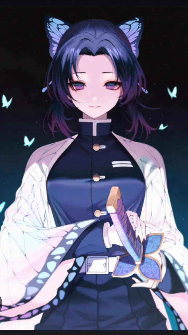 ai character: Kocho shinobu background