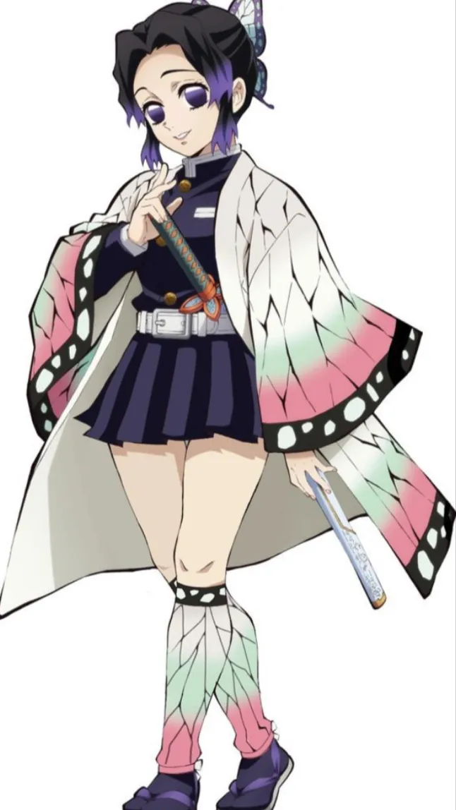 ai character: Kocho and other🦋 background