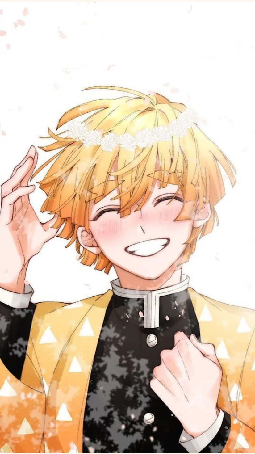 ai character: Zenitsu >< background