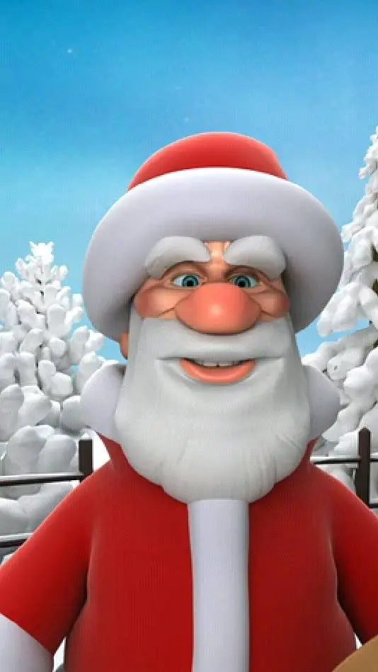 ai character: talkingsanta background