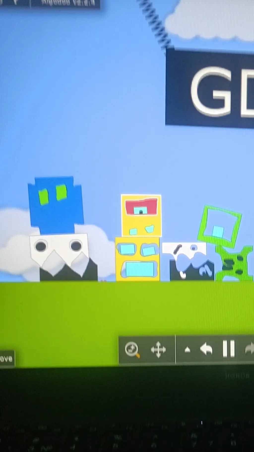 ai character: gd background