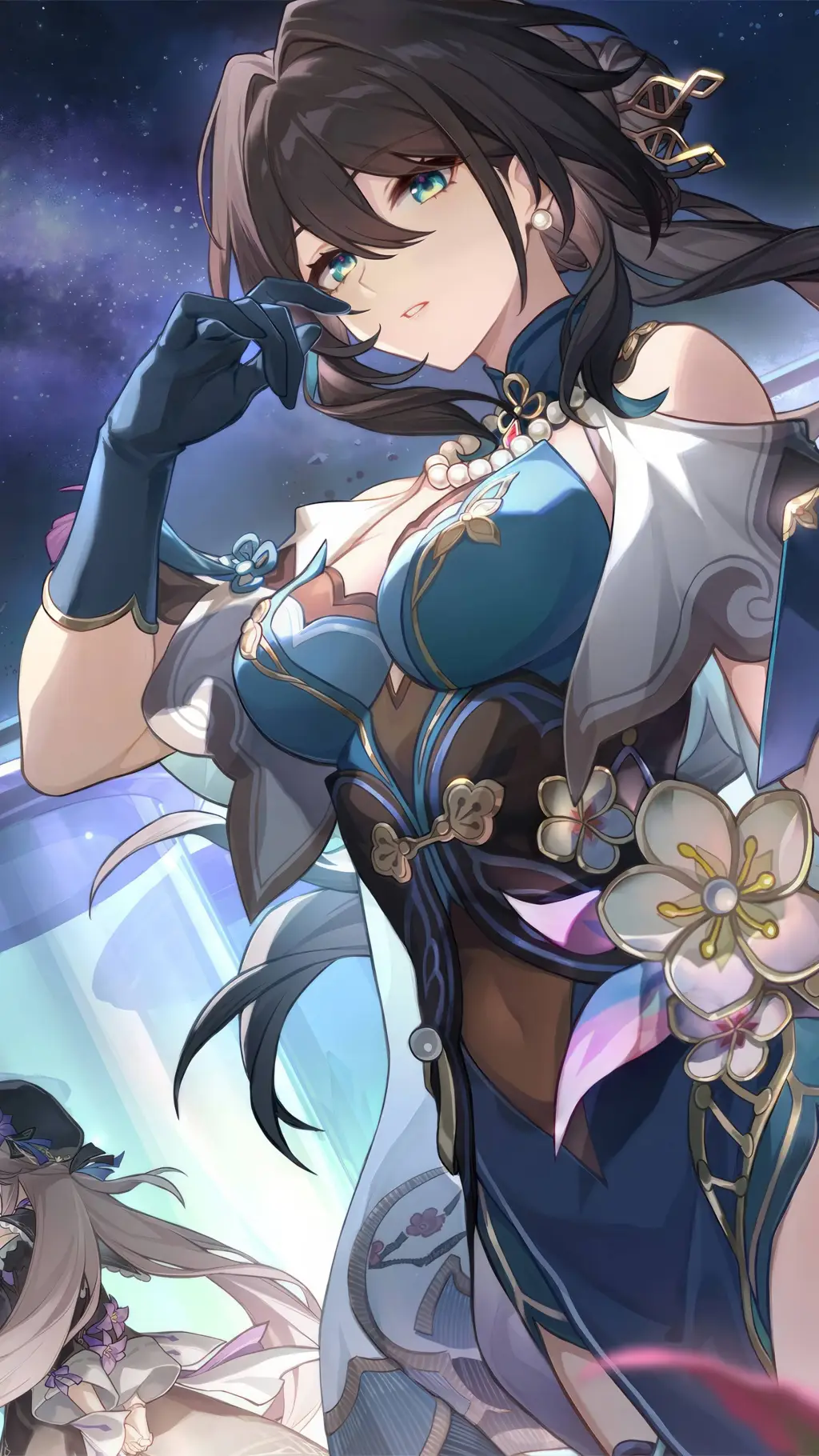 ai character: ruan mei  background