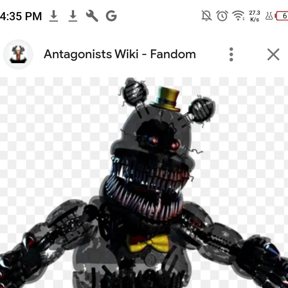 chat with ai character: nightmare