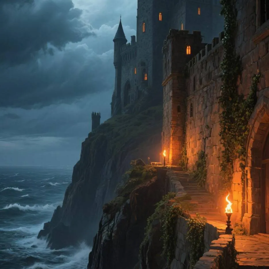 chat with ai character: haunted castle