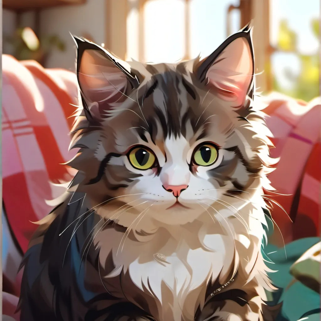 chat with ai character: Cute Brown Cat