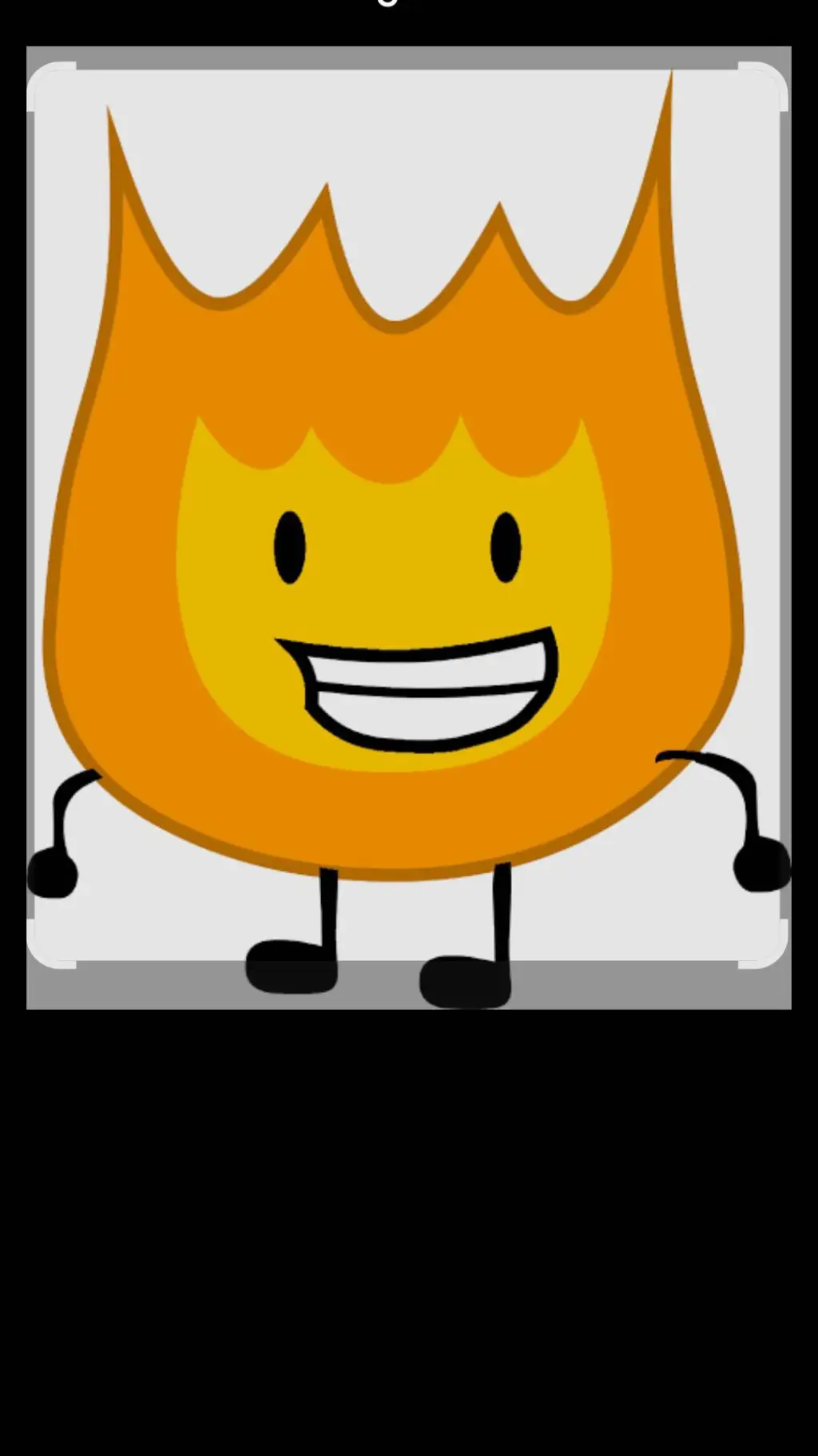 ai character: firey  background