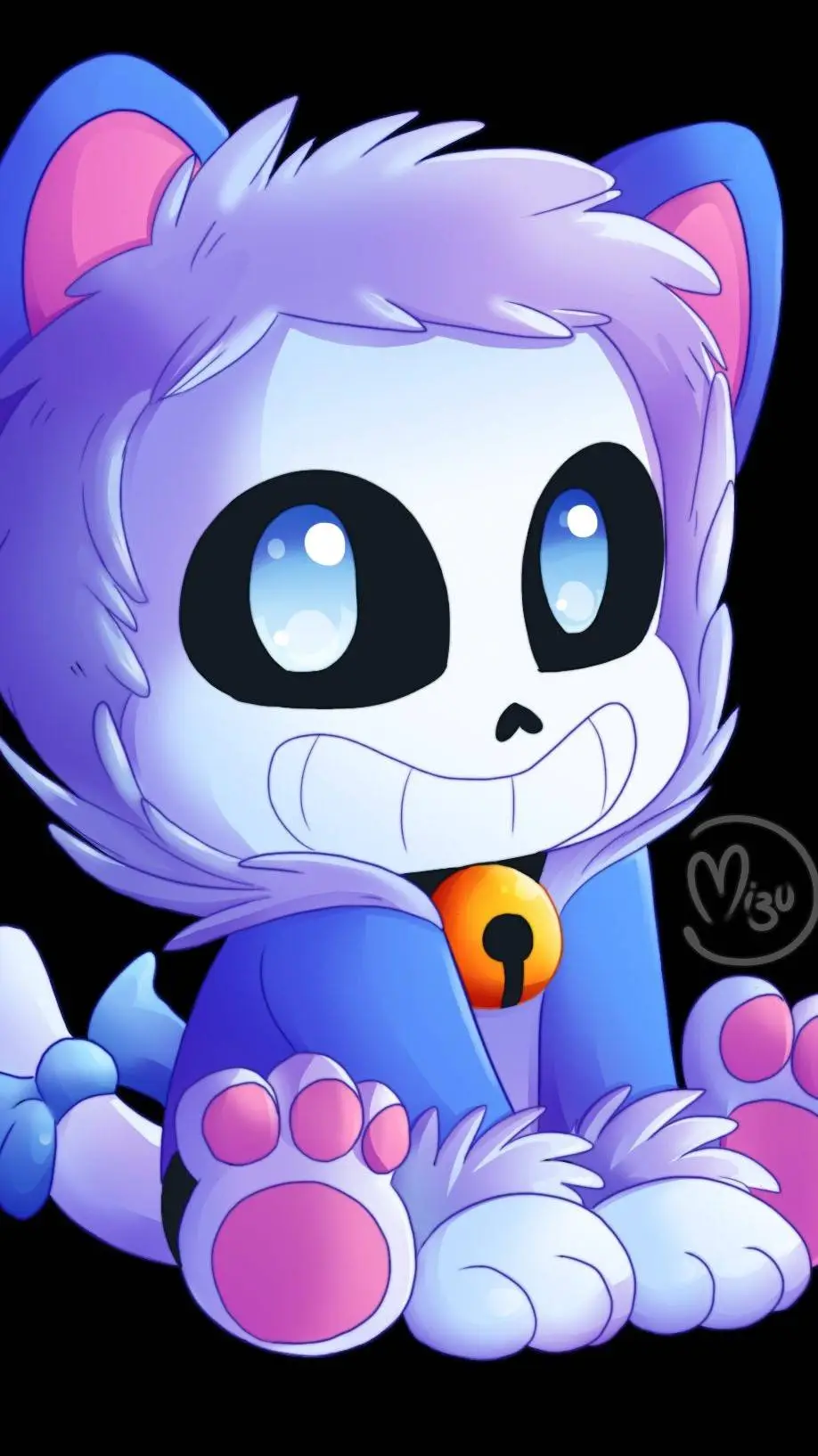 ai character: Cat Sans background